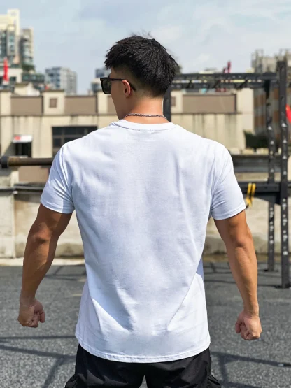 Men's Plain Top with Breathable Fabric - Image 3