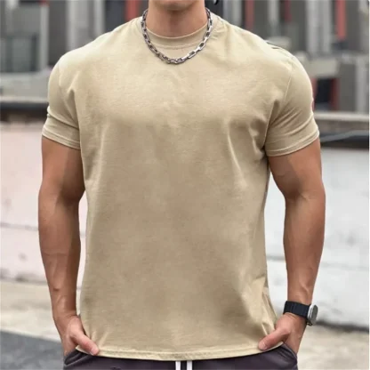 Men's Plain Top with Breathable Fabric - Image 9