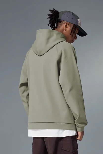 Blank Oversized Hoodie with Open Pocket - Image 5