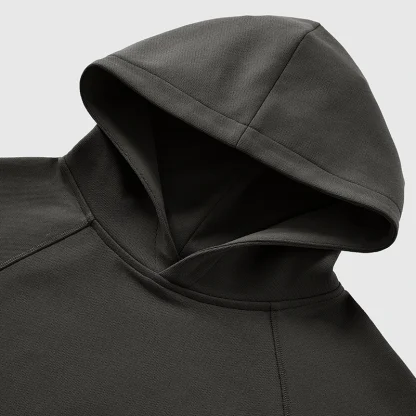 Blank Oversized Hoodie with Open Pocket - Image 10