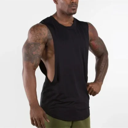 Blank Tank Top with Open Side Design - Image 5