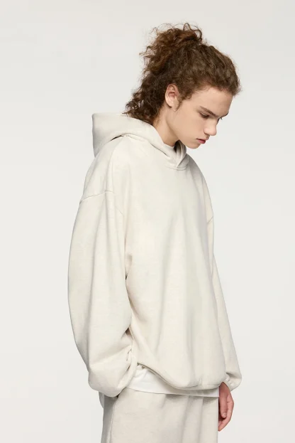 Minimalist Plain Hoodie with Soft Fabric - Image 8
