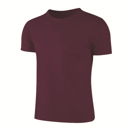 Quick Dry Crew Neck T-shirt for Fitness - Image 13