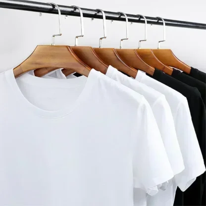 Crew Neck Basic Plain Top for Men - Image 14
