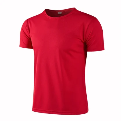 Quick Dry Crew Neck T-shirt for Fitness - Image 5