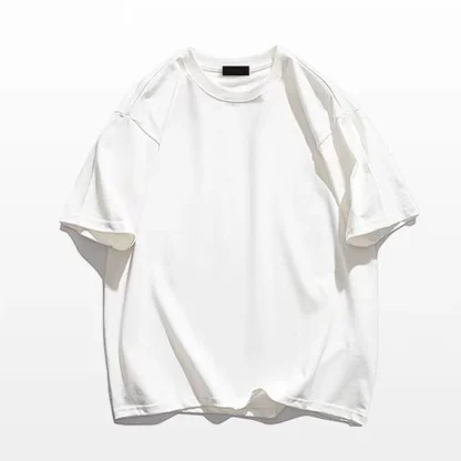 Crew Neck Basic Plain Top for Men - Image 6
