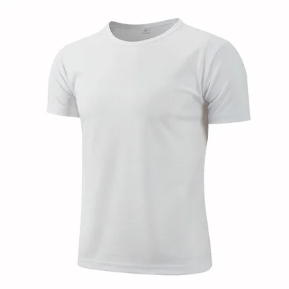 Quick Dry Crew Neck T-shirt for Fitness - Image 4