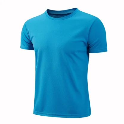 Quick Dry Crew Neck T-shirt for Fitness - Image 8