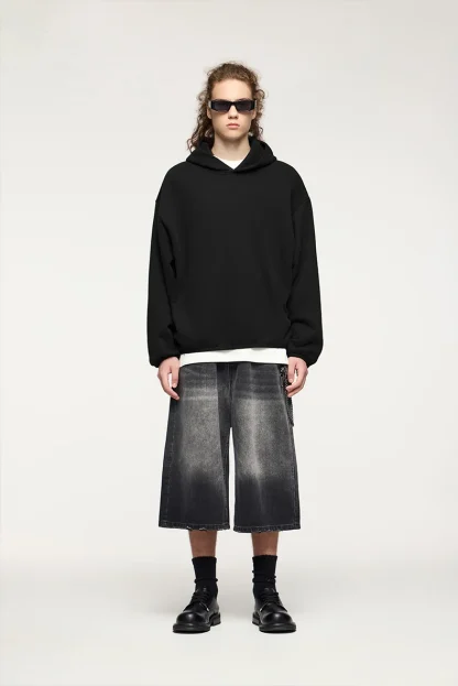 Minimalist Plain Hoodie with Soft Fabric - Image 13