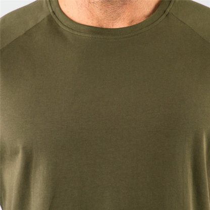 Fitness Plain T-shirt with Slim Fit - Image 5