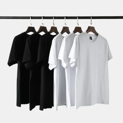 Basic Top with Short Sleeve for Men - Image 5