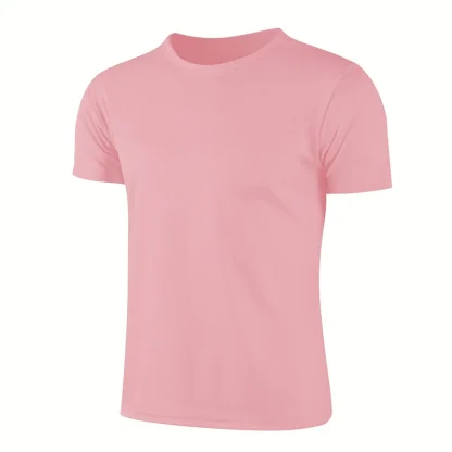 Quick Dry Crew Neck T-shirt for Fitness - Image 11