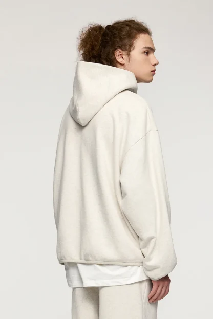 Minimalist Plain Hoodie with Soft Fabric - Image 9