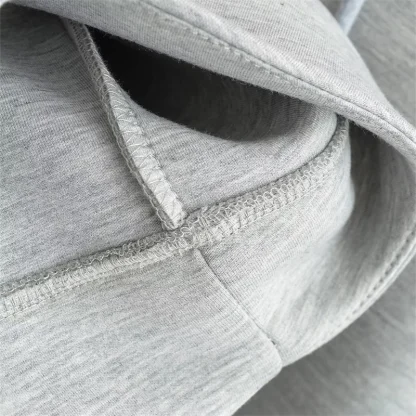 Cozy Hooded Jacket with Zippered Front - Image 9