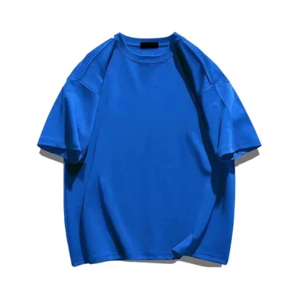 Crew Neck Basic Plain Top for Men - Image 9