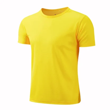 Quick Dry Crew Neck T-shirt for Fitness