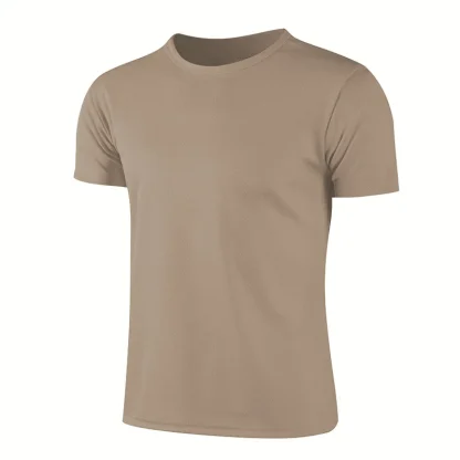 Quick Dry Crew Neck T-shirt for Fitness - Image 9