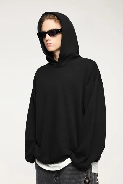 Minimalist Plain Hoodie with Soft Fabric - Image 15