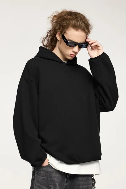 Minimalist Plain Hoodie with Soft Fabric - Image 14