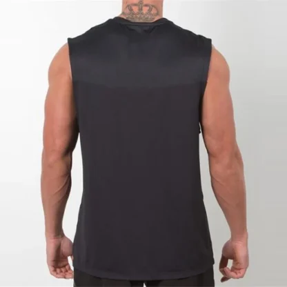 Lightweight Blank Tank Top with Crew Neck - Image 7