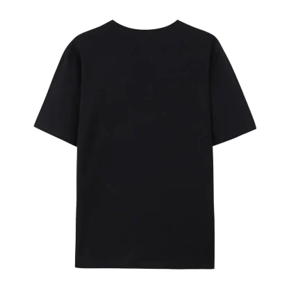 Neutral Solid Color Shirt with Short Sleeve - Image 11