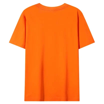 Sleek Plain T-shirt with Breathable Fabric - Image 2