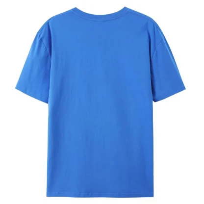 Neutral Solid Color Shirt with Short Sleeve - Image 4