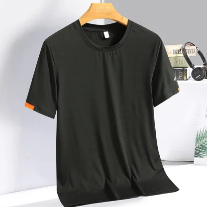 Round Neck Quick Drying T-shirts - Image 5