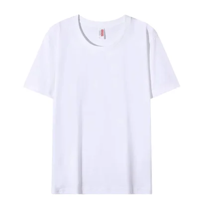 Sleek Plain T-shirt with Breathable Fabric - Image 3