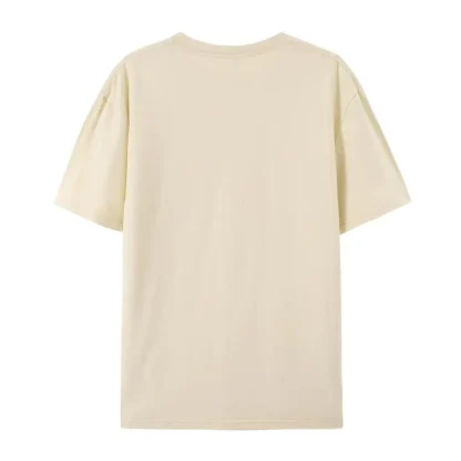 Basic Plain T-shirt with Crew Neck - Image 6