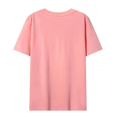 Unisex Crew Neck Plain Shirt with Short Sleeve - Image 9