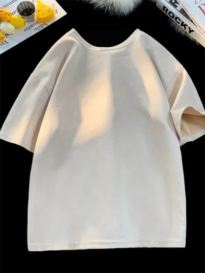 Anti-wrinkle Plain Shirt with Oversized Fit - Image 12
