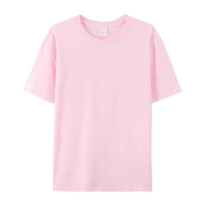 Neutral Solid Color Shirt with Short Sleeve - Image 9