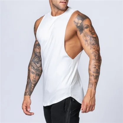 Solid Color Tank Top for Fitness