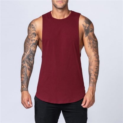 Solid Color Tank Top for Fitness - Image 12