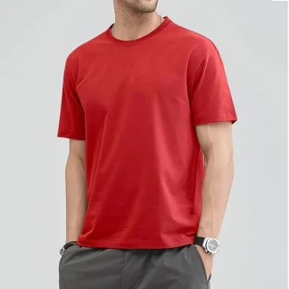 Timeless Crew Neck Solid Color T-shirts