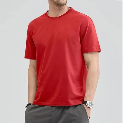 Timeless Crew Neck Solid Color T-shirts