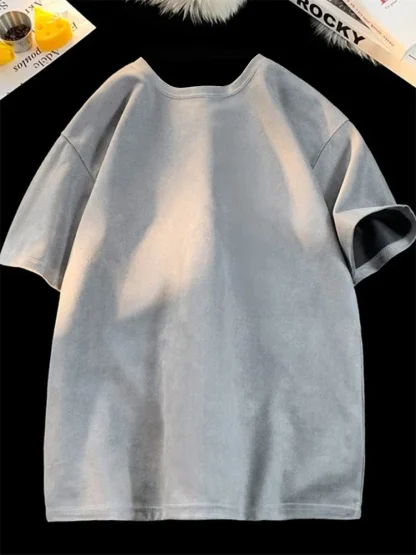 Anti-wrinkle Plain Shirt with Oversized Fit - Image 6