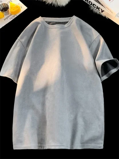 Anti-wrinkle Plain Shirt with Oversized Fit - Image 7