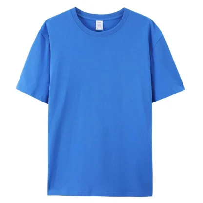 Neutral Solid Color Shirt with Short Sleeve - Image 3