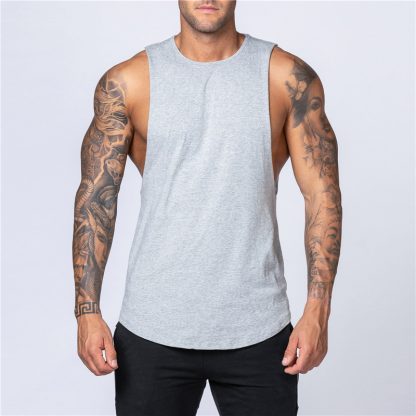 Solid Color Tank Top for Fitness - Image 7
