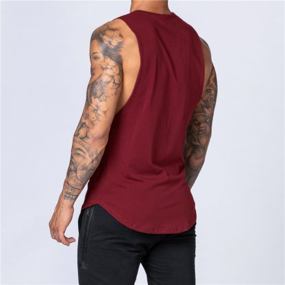 Solid Color Tank Top for Fitness - Image 14