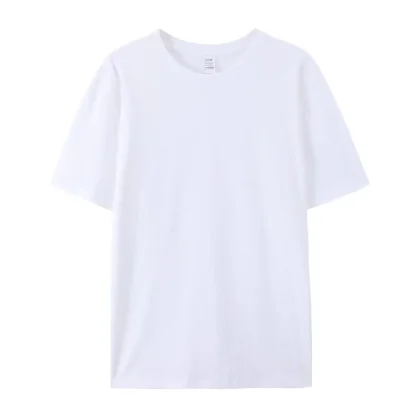 Neutral Solid Color Shirt with Short Sleeve - Image 5