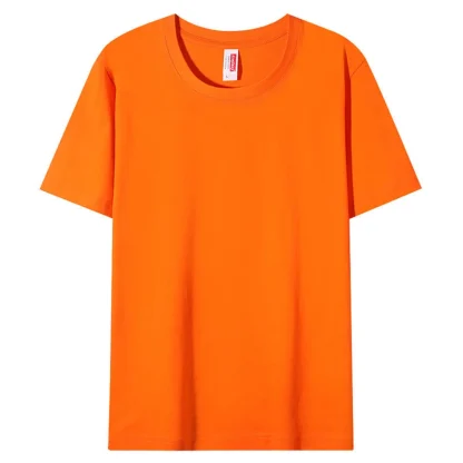 Sleek Plain T-shirt with Breathable Fabric