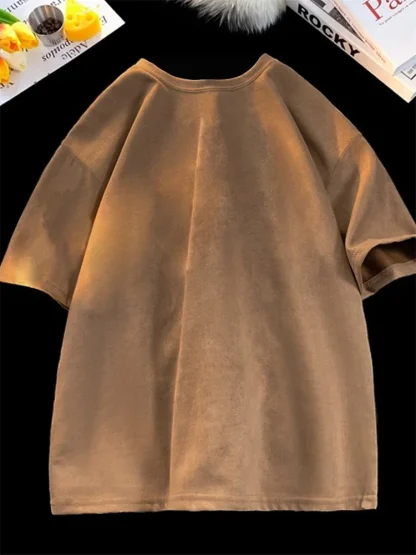 Anti-wrinkle Plain Shirt with Oversized Fit - Image 10