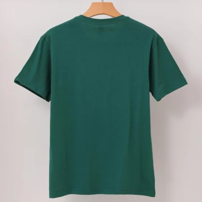 Sleek Plain T-shirt with Breathable Fabric - Image 12