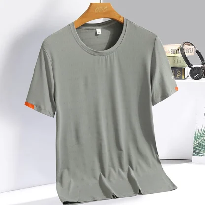 Round Neck Quick Drying T-shirts - Image 4